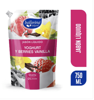(A) Jabon Líquido Yoghurt Y Berries Vainilla 750ml