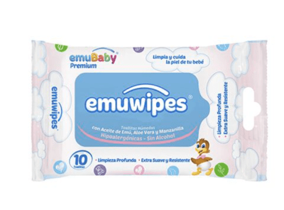Toallas Húmedas Emuwipes Mini 10un
