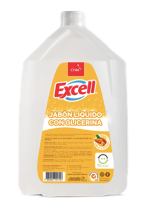 Jabón líquido Excell 5ltrs Yoghurt y Almendras