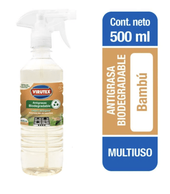 Antigrasa Biodegradable Bambu 500ml