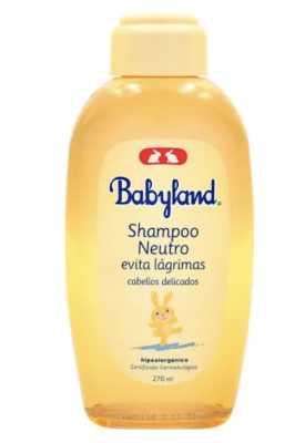 Shampoo neutro BabyLand evita lágrimas 270 ml