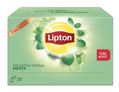 Lipton Infusión Menta 20 bolsas