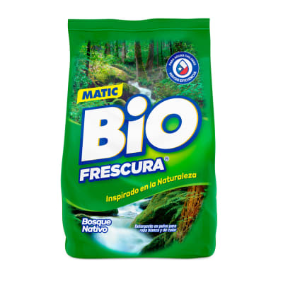 Detergente en Polvo 400 gramos Bio Frescura