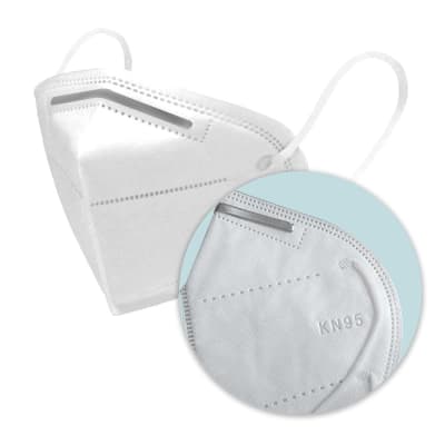 Mascarilla KN95, Blanca 10un
