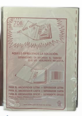 Separador Oficio Mensual