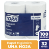 Papel Higiénico 100 metros H/S, 32 rollos Tork1