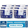 Papel higenico tork premium D/H 25 mts X 48 rollos1