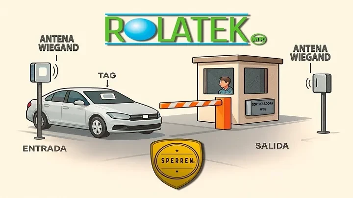 CONTROL DE ACCESO VEHICULAR POR TAG