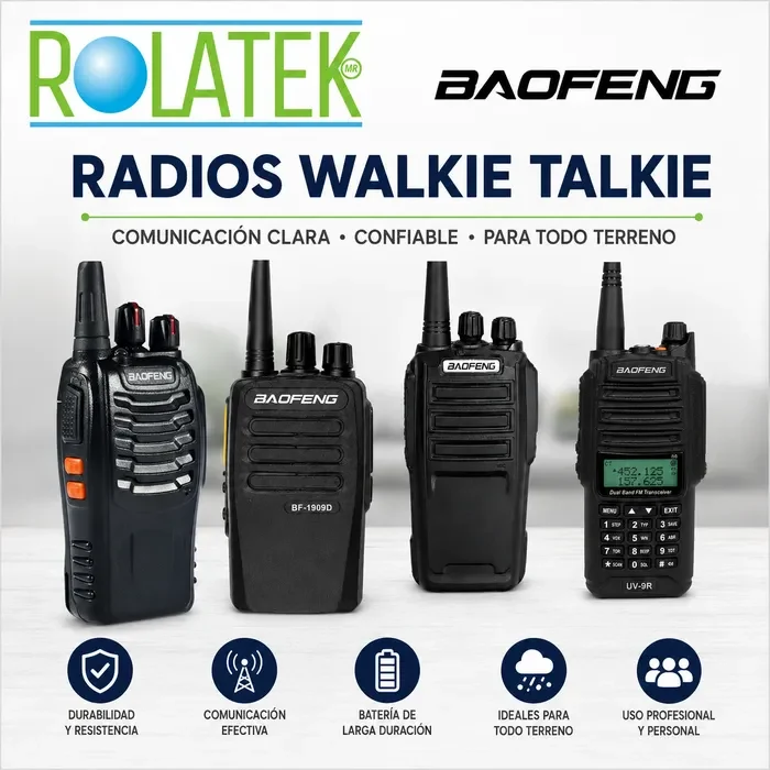 RADIOS WALKIE TALKIE