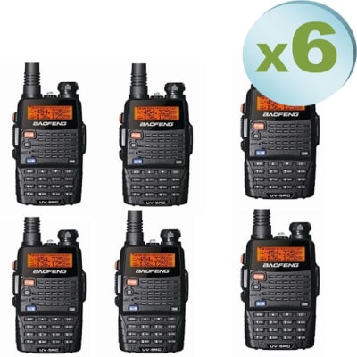 PACK 6 UV-5RC1