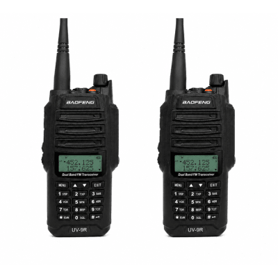 PACK 2 RADIOS BAOFENG UV-9R PLUS DUAL BANDA 5W IP671