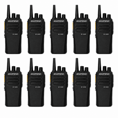 PACK DE 10 RADIOS BAOFENG BF-1909 UHF 11W1