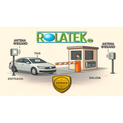 PACK CONTROL DE ACCESO VEHICULAR TAG – 100 USUARIOS