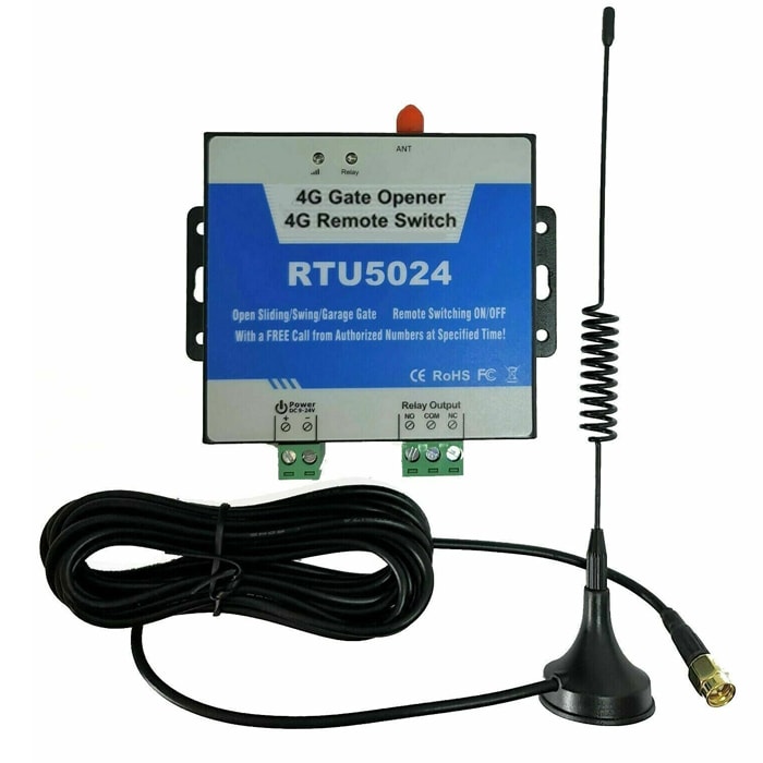RELE GSM RTU5024 4G 200 USUARIOS