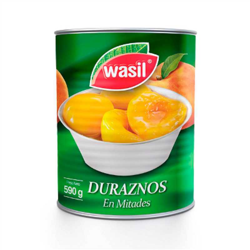 DURAZNO MITADES WASIL (590 G) | Socomarca