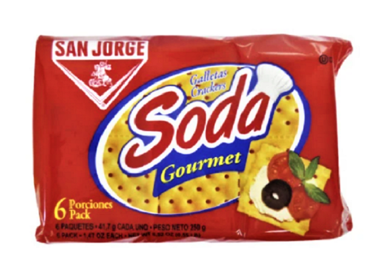 GALLETA SODA MARCA SAN JORGE (250 GRS) | Socomarca