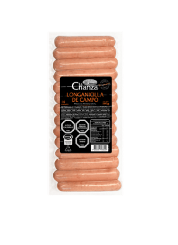 LONGANICILLA DE CAMPO AL MERKEN LA CRIANZA (280 GRS) | Socomarca