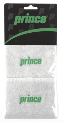 MUÑEQUERA PRINCE DOBLE BLANCA VERDE