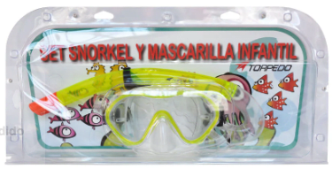 SET SNORKEL TORPEDO PRO JUNIOR