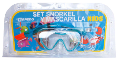 SET SNORKEL TORPEDO PRO JUNIOR