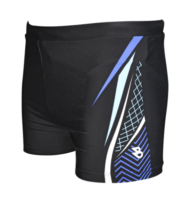 TRAJEBAÑO HOMBRE BOXER GOLD NEGRO AZUL