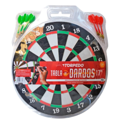 TABLERO DE DARDOS TORPEDO