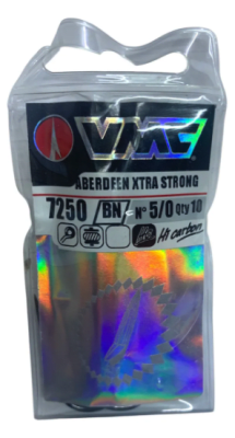 ANZUELO VMC 7250 BLACK NIQUEL 10 UND