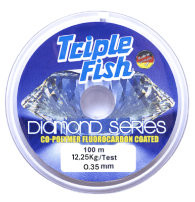 NYLON TRIPLE FISH DIAMOND