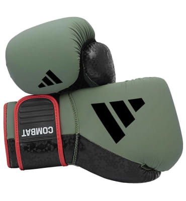 GUANTE BOX ADIDAS COMBAT 50 GREEN BLACK
