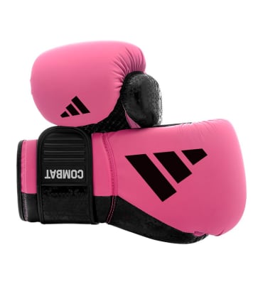 GUANTE BOX ADIDAS COMBAT 50 ROSADO NEGRO