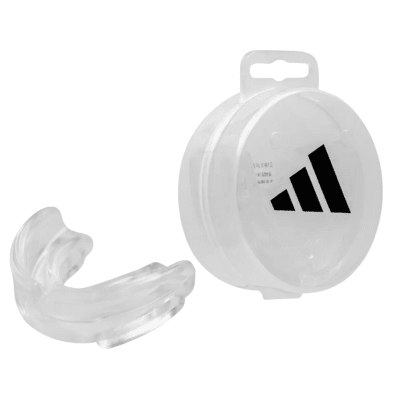 PROTECTOR BUCAL ADIDAS DOBLE TRANSPARENTE
