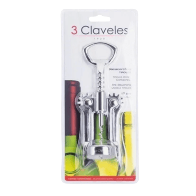 SACACORCHOS 3 CLAVELES TIROLES 540 CROMADO