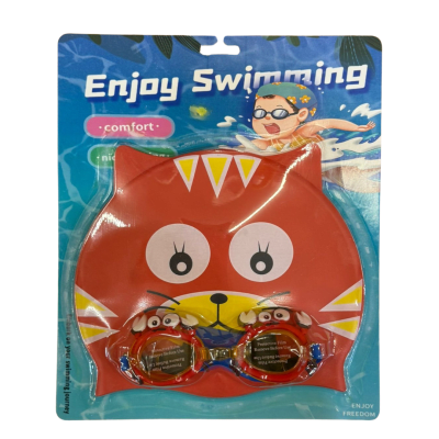 SET LENTE Y GORRO NATACION NIÑO