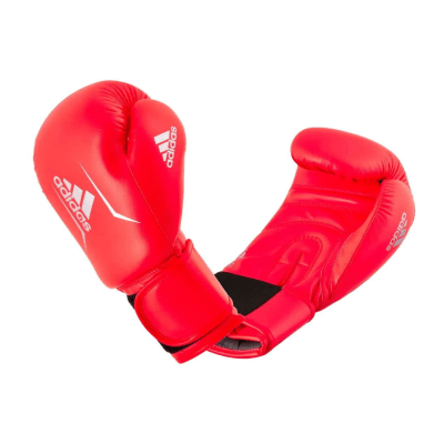 GUANTE BOX ADIDAS SPEED 50 ROJO PLATEADO