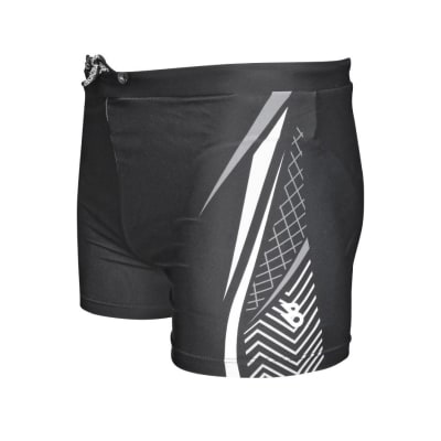 TRAJEBAÑO HOMBRE BOXER GOLD NEGRO GRIS