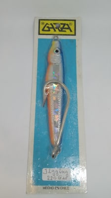 CHISPA GARZA JIGGING AZUL-NARANJO
