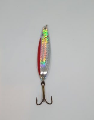 CUCHARA MORESILDA HOLOGRAPHIC SILVER RED
