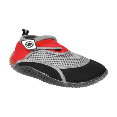 ZAPATILLA DE AGUA AQUASHOES ROJO NEGRO