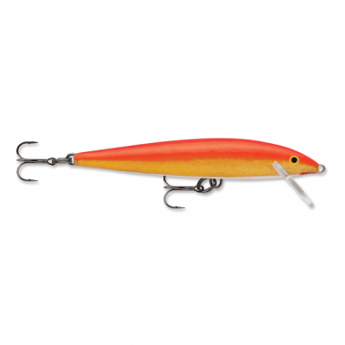 RAPALA FLOATING GOLD FLUORESCENT RED