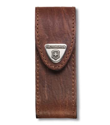 FUNDA VICTORINOX CUERO CAFE
