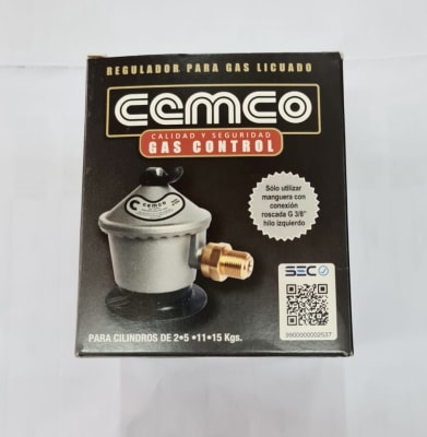 REGULADOR de GAS CEMCO