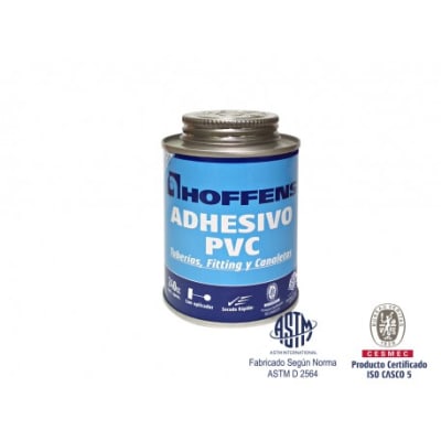 Adhesivo pvc 240 cc con aplicador