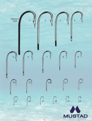 ANZUELO MUSTAD