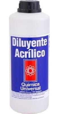 Diluyente acrílico química universal