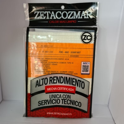 Mecha para estufa a parafina