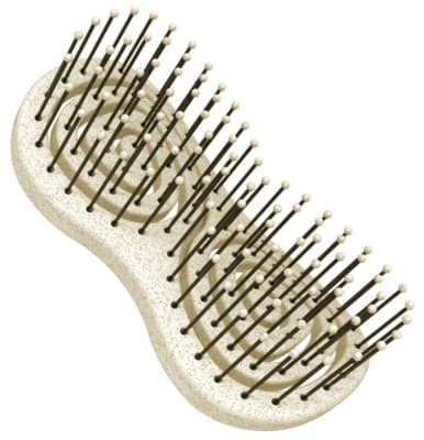 PORTABLE HAIR SPA BRUSH - NATURAL