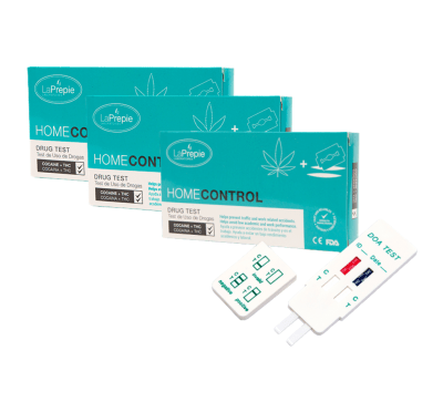 Test de Orina THC + Cocaína – Resultados Rápidos – Pack 3