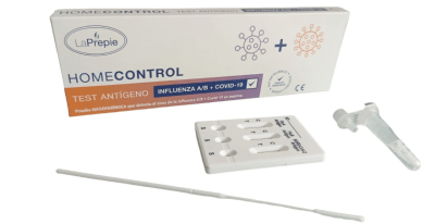 TEST RAPIDO INFLUENZA A/B + COVID 19