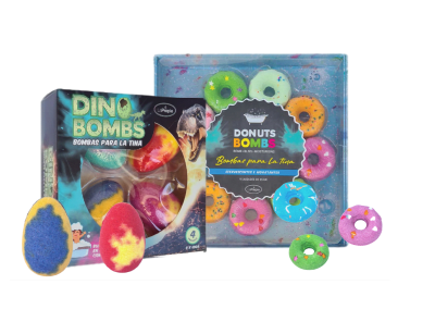 BOMBA PACK - BOMBAS DE BAÑO INFANTILES