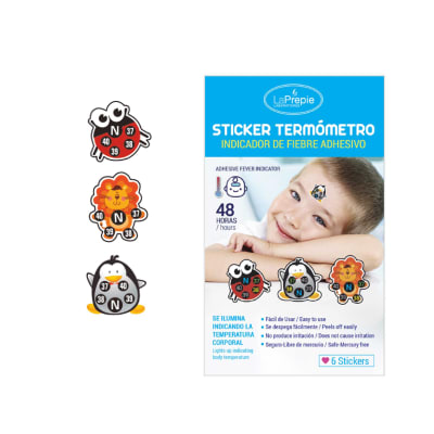 STICKER TERMÓMETRO INFANTIL